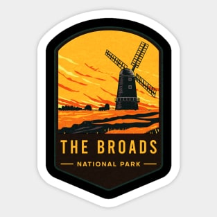 The Broads National Park Sticker